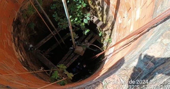 Produtor rural morre ao tentar resgatar gata de estimação da neta e cair em poço de 20 metros em MT