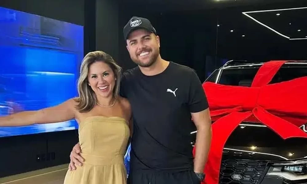 Zé Neto surpreende esposa com carro de luxo avaliado em R$ 750 Mil (Foto: Reprodução Instagram)
