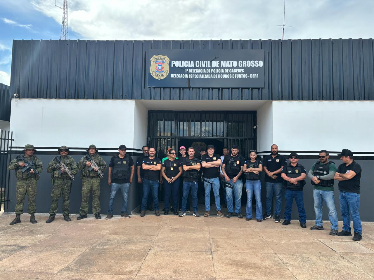 Polícia Civil deflagra Operação Erga Omnes para combater o tráfico de drogas em Cáceres