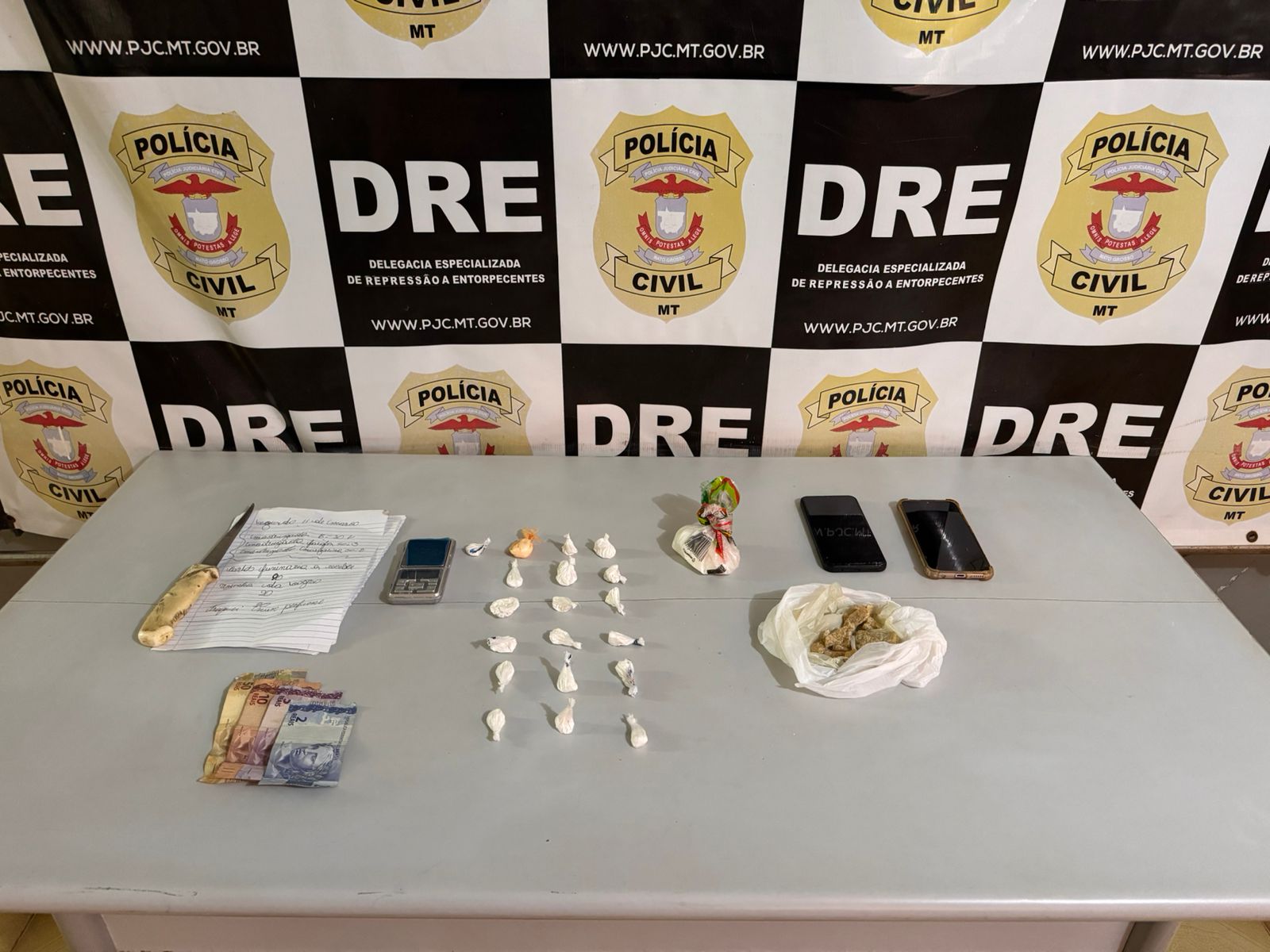 Traficante de drogas sintéticas e dono de boca de fumo são presos em ações distintas da Polícia Civil