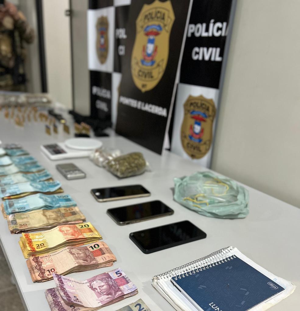 Operação Fronteira Integrada prende cinco investigados por tráfico e associação para o tráfico