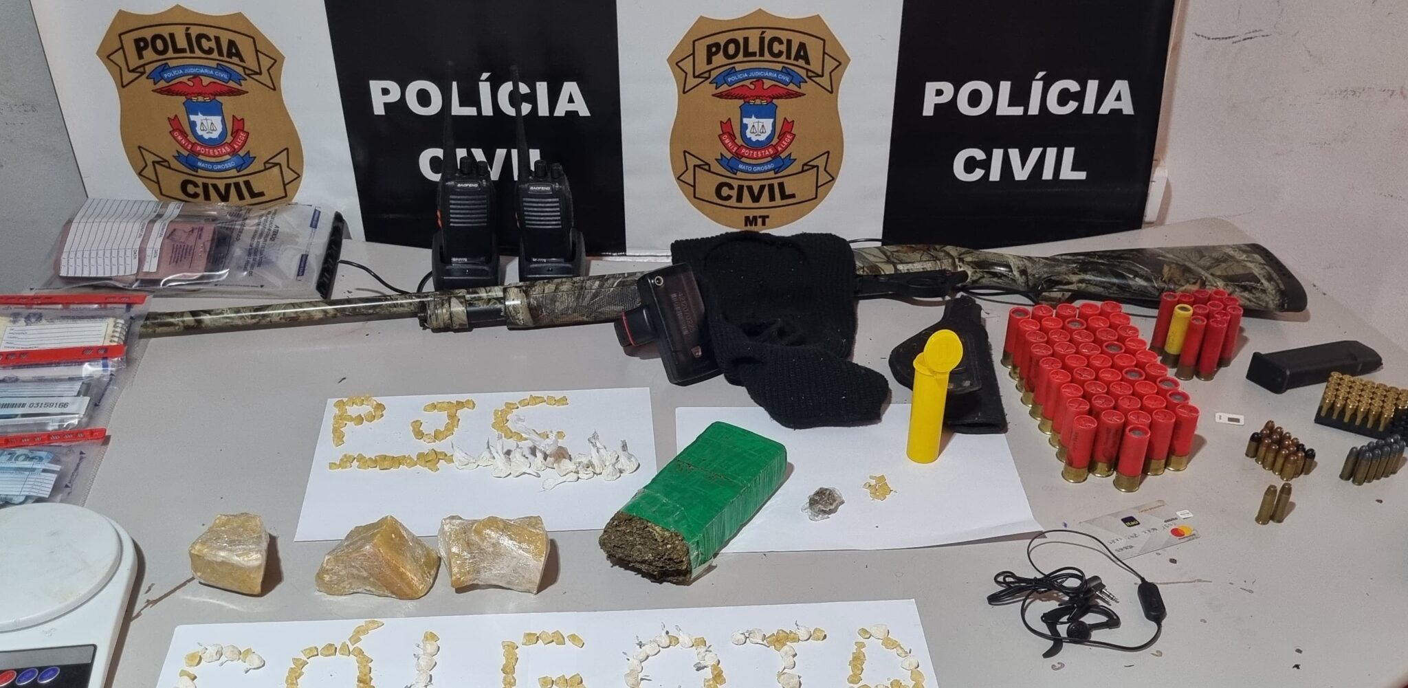 Operação Gólgota cumpre 17 mandados de busca contra facção criminosa em Poxoréu