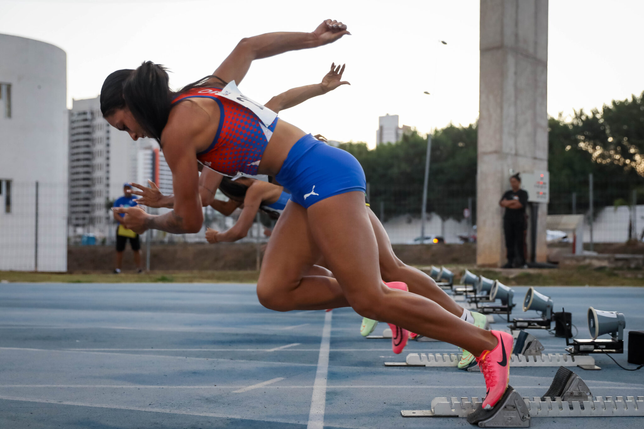 Prova do Troféu Brasil de Atletismo 2023, realizado em Cuiabá
