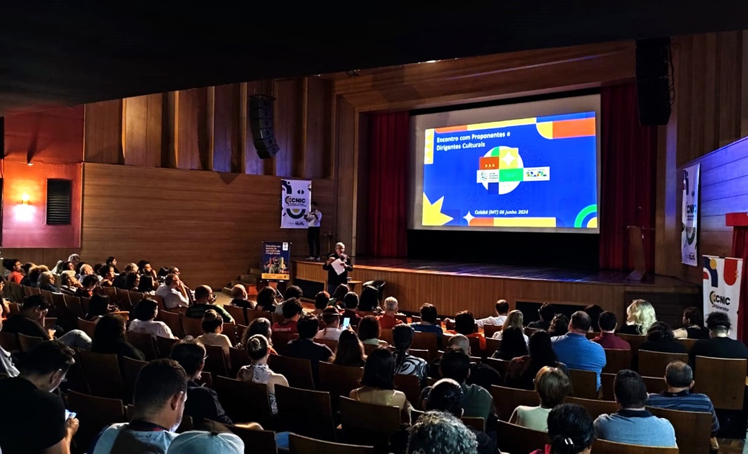 Fórum de Incentivo à Cultura, realizado em junho, no Cine Teatro Cuiabá