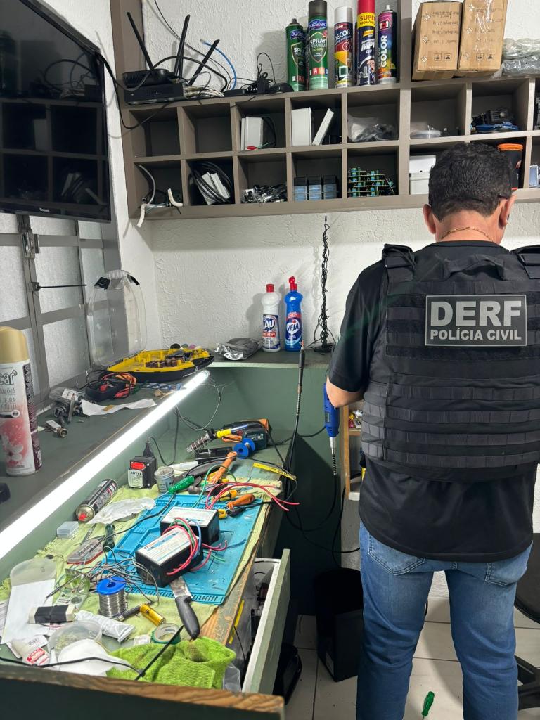 Operação resulta em sete presos e em fechamento de fábrica que adulterava medidores de energia