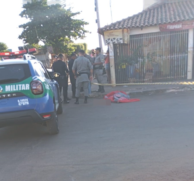 Mulher morre em Aragarças após colisão de motos