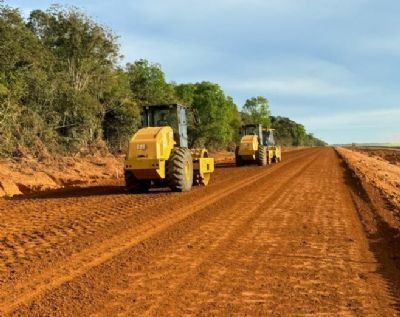 Obra importante e visionária de Mauro Mendes avança no Araguaia: rodovia estadual que se tornará rota alternativa à BR-158