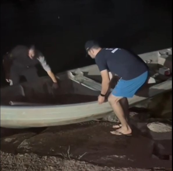 Barco furtado no fim de semana é recuperado pela P