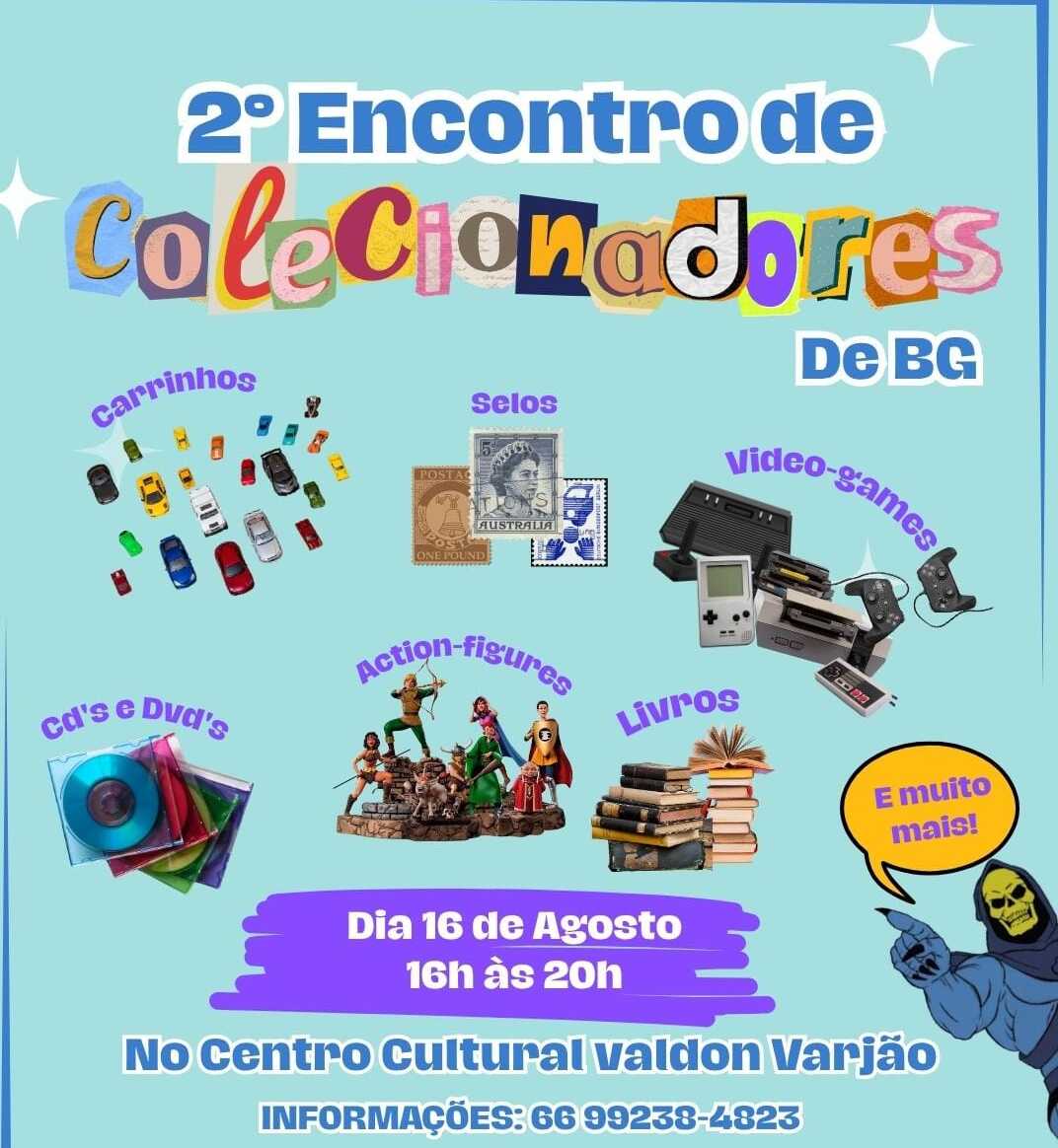 II Encontro de Colecionadores será no sábado (16) em Barra do Garças