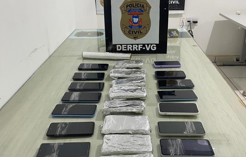 Polícia Civil recupera carga de celulares furtados em show em Várzea Grande avaliada em R$ 97 mil -