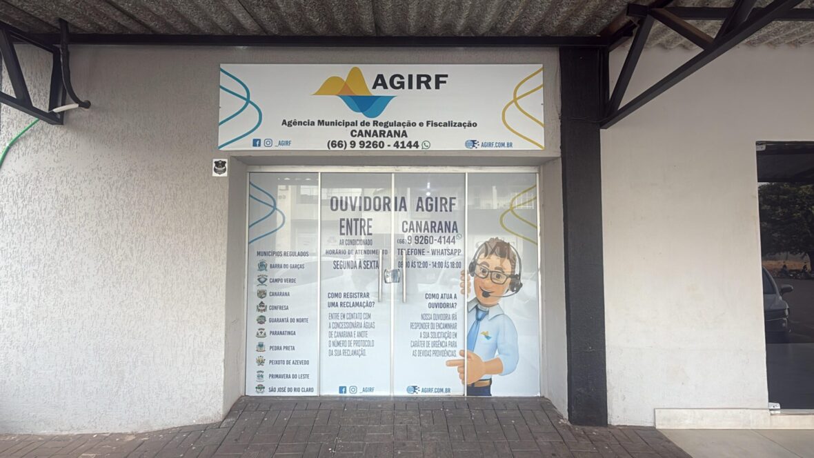 AGIRF inaugura nova unidade em Canarana nesta sexta (03)
