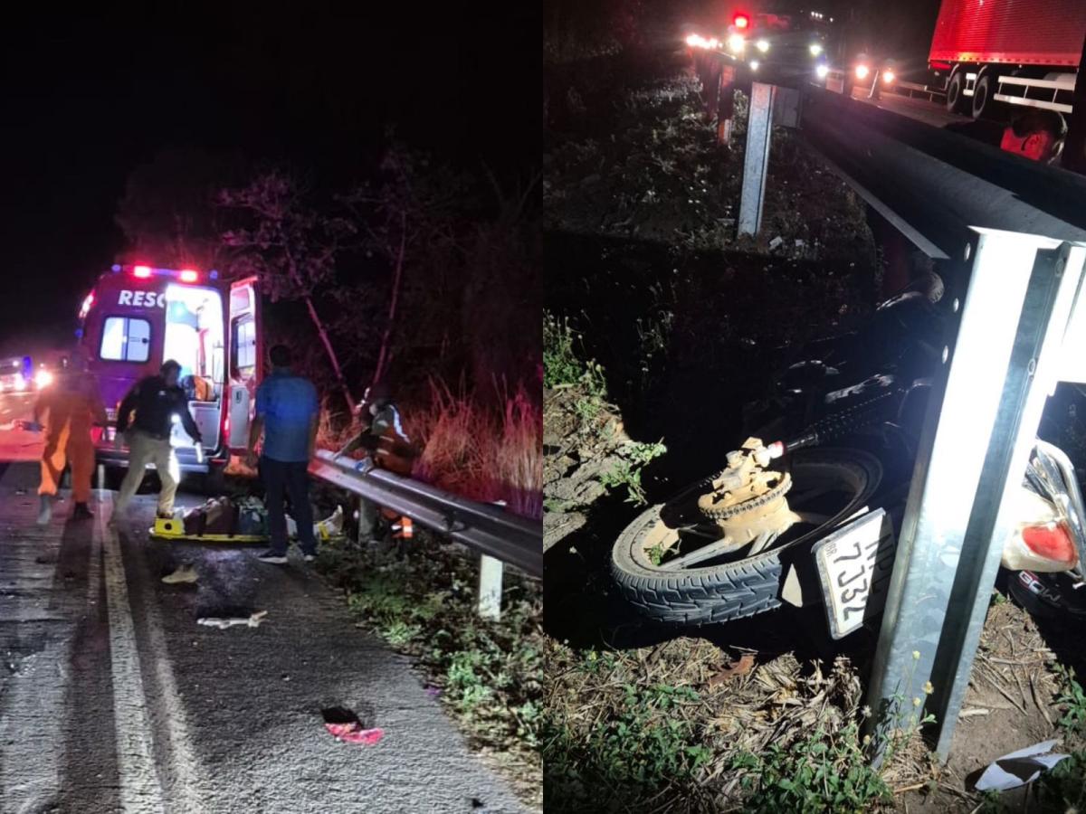 Mulher morre após atropelamento seguido de batida em rodovia de MT