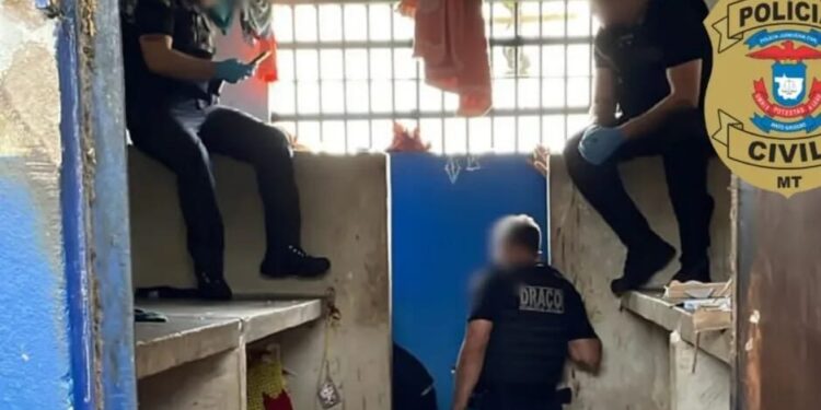 Preso em Barra do Garças, integrante de facção criminosa é alvo de mandado dentro da cadeia pública