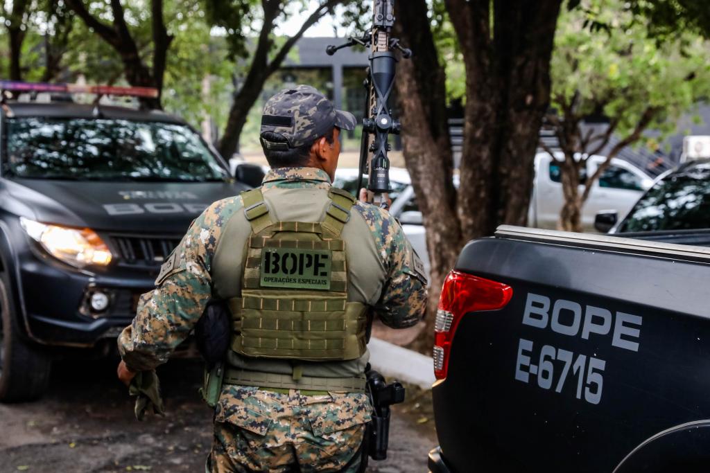 Homem procurado por roubos a agências bancárias é preso com auxílio do Bope da PM no Estado do Pará -