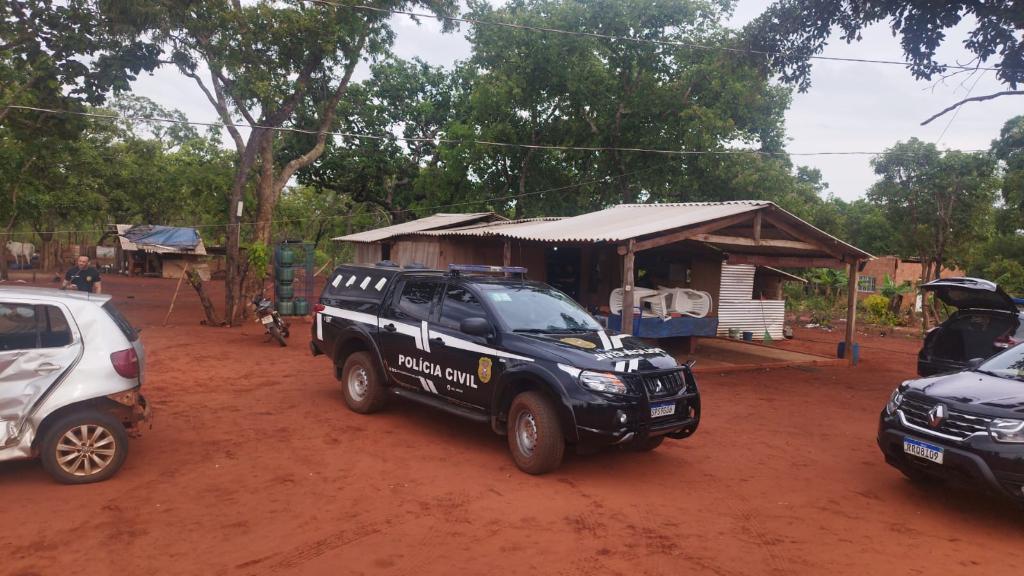 Polícia Civil deflagra operação e cumpre mandado contra faccionados na zona rural de Juscimeira -