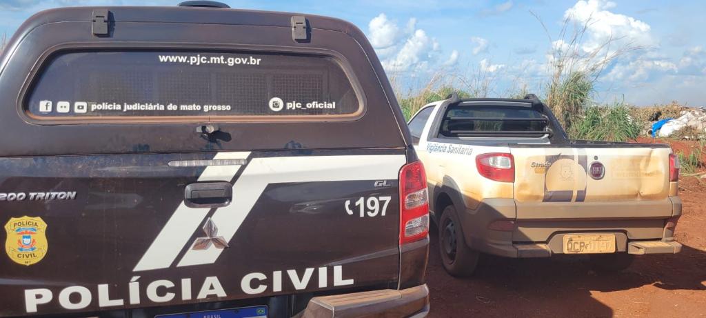 Cerca de 45 quilos de drogas foram incinerados pela Polícia Civil em Canarana -