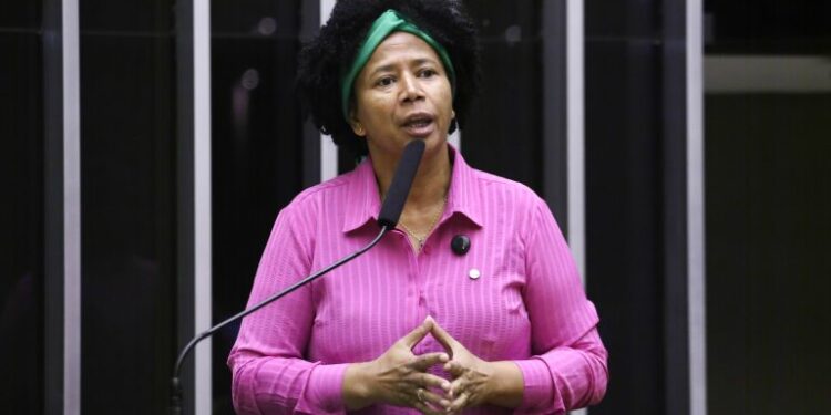 deputada Silvia Cristina discursa no plenário