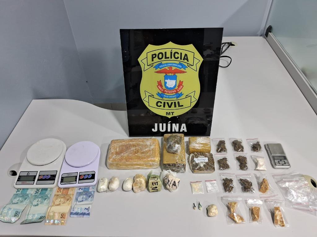 Polícia Civil prende mulheres responsáveis por abastecer traficantes de facção criminosa em Juína -