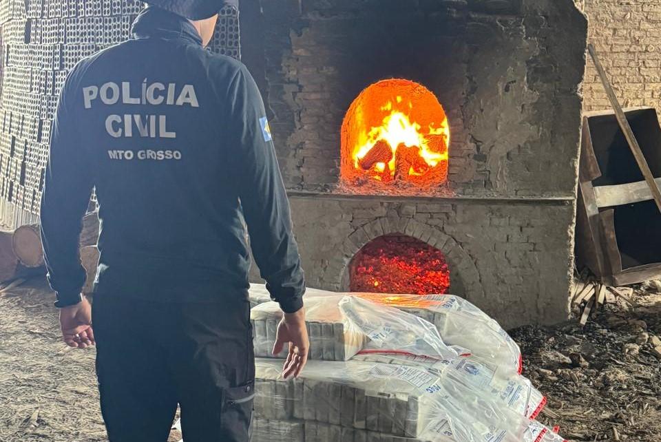 Polícia Civil incinera meia tonelada de drogas apreendidas em Comodoro -