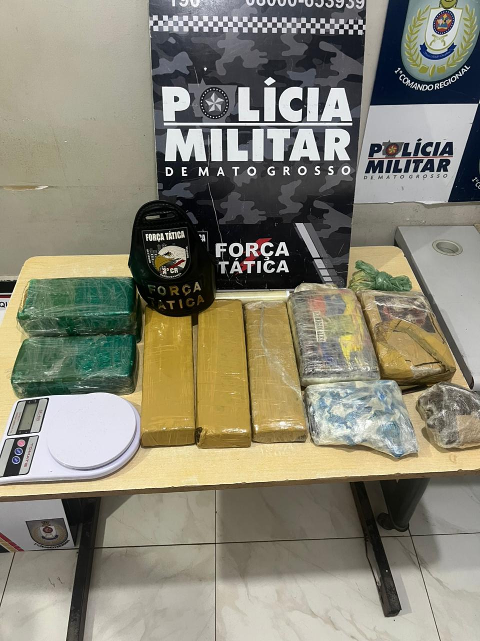 Força Tática prende duas pessoas por tráfico de drogas e apreende entorpecentes na Região Metropolitana