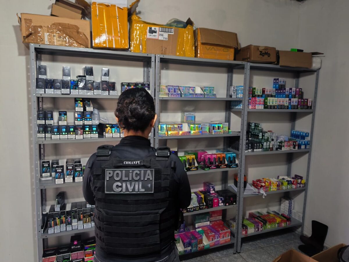 Polícia Civil prende comerciante em operação de combate ao contrabando em Sorriso