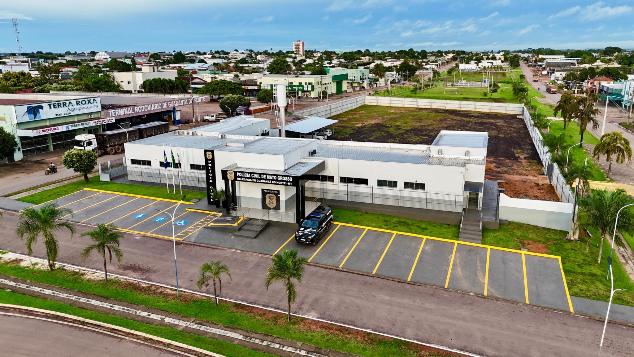 Nova Delegacia de Polícia de Guarantã do Norte amplia qualidade do atendimento e fortalece investigações