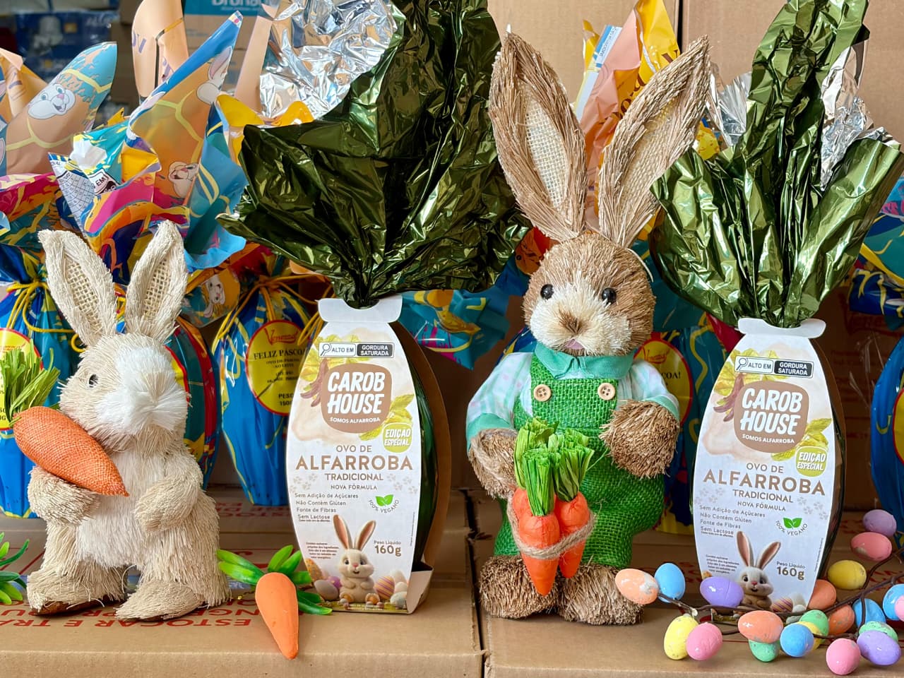 Prefeitura de Barra do Garças distribui 10 mil ovos de Páscoa para alunos da rede municipal de ensino