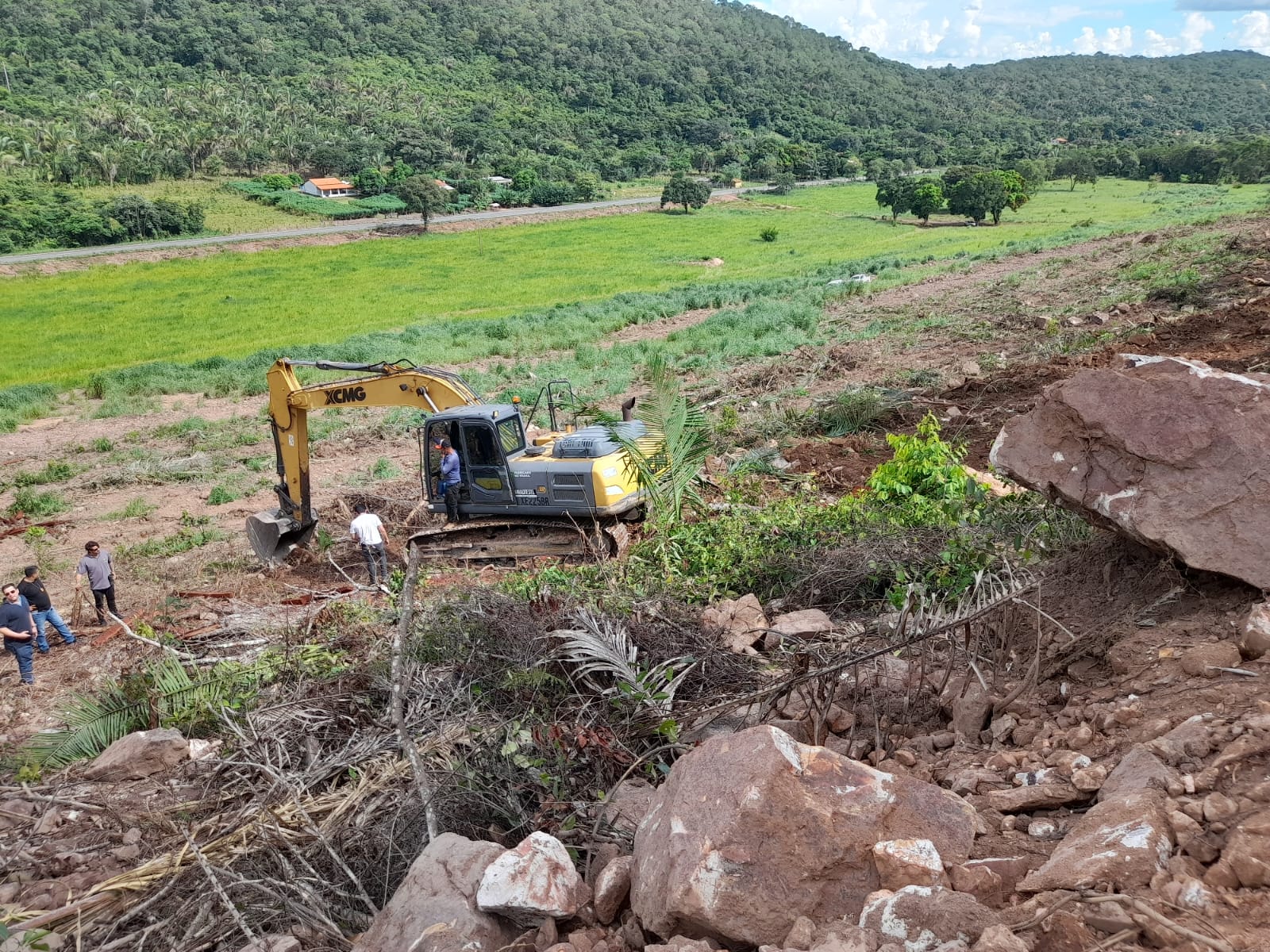 Polícia Civil flagra desmate ilegal em área de conservação em Barão de Melgaço
