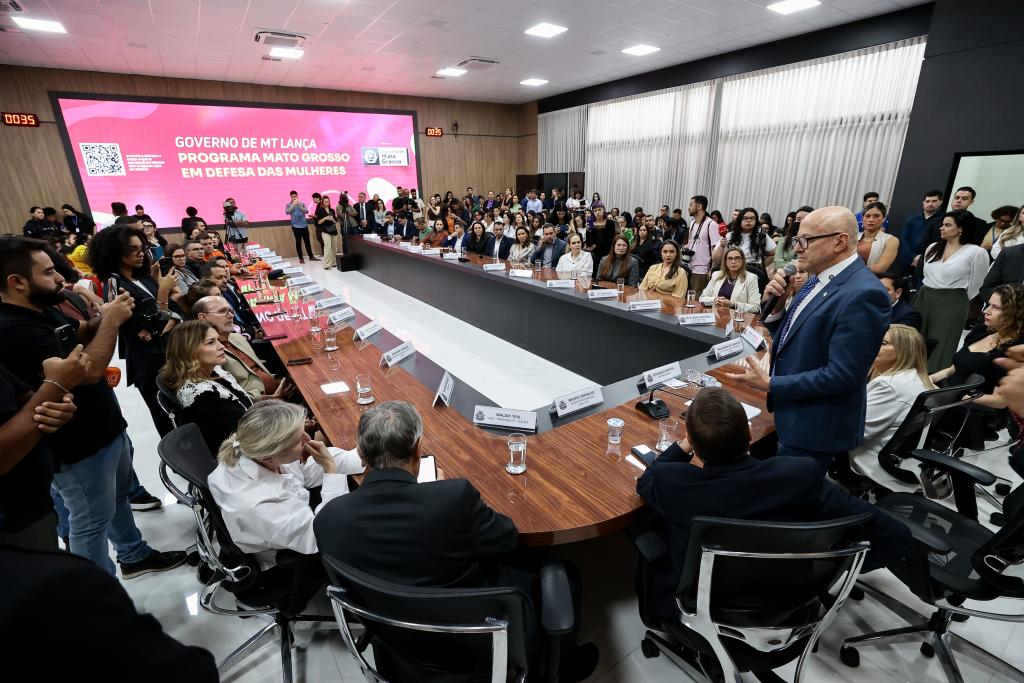 Governo de MT firma pacto com TJ, MP, AL, TCE e Defensoria em defesa das mulheres