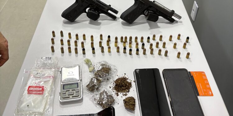 Polícia Civil prende suspeitos por tráfico de drogas, associação criminosa e porte ilegal de arma de fogo em Guarantã do Norte