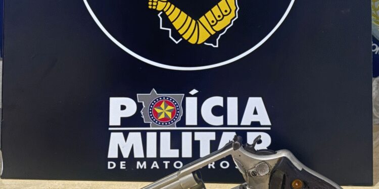 Polícia Militar apreende arma de fogo e prende homem que atirou em direção a ex-genro