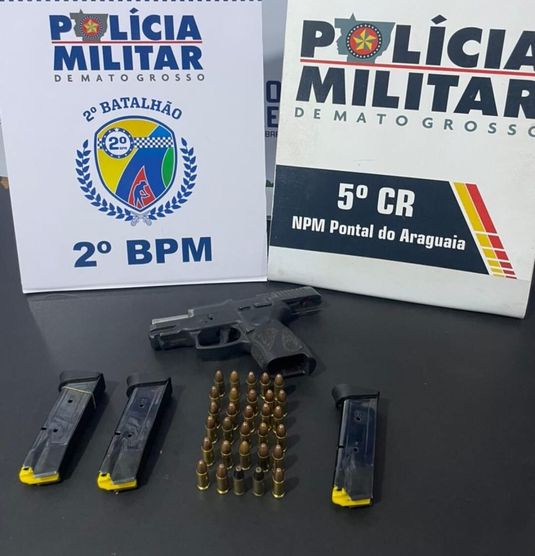 Homem confunde ocupantes de veículo com criminosos, atira e acaba preso em Barra do Garças