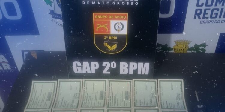 Homem é preso com documentos falsos em abordagem na MT-100