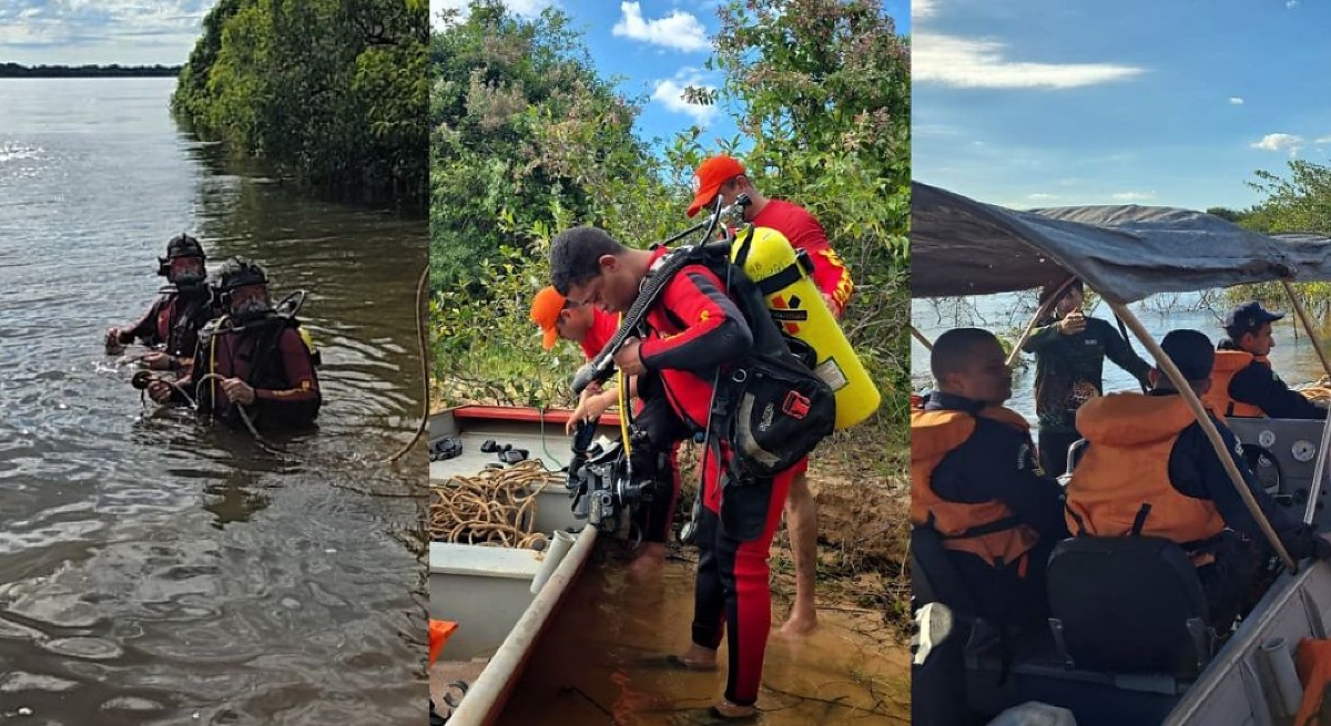Pai e filho morrem afogados após embarcação tombar no Rio Araguaia