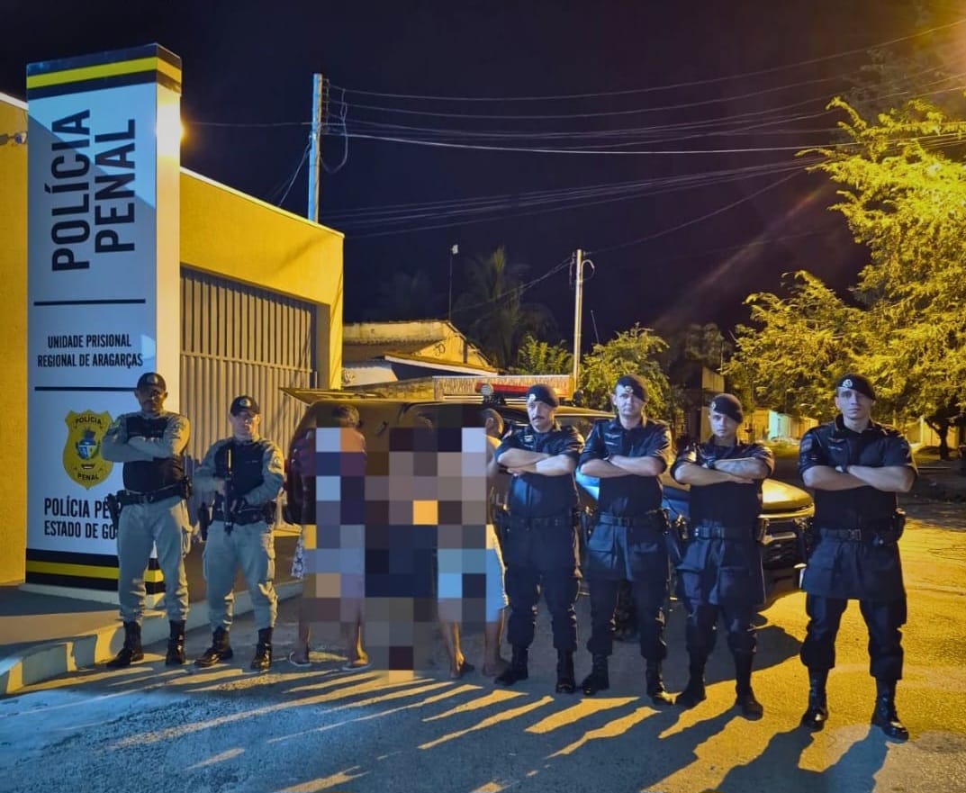 Trio é preso suspeito de extorsão e associação criminosa em Aragarça