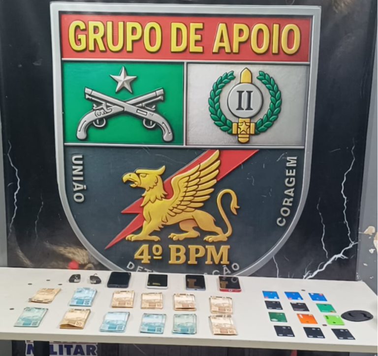 Polícia Militar prende suspeito de estelionato e apreende R$ 11,3 mil em Várzea Grande