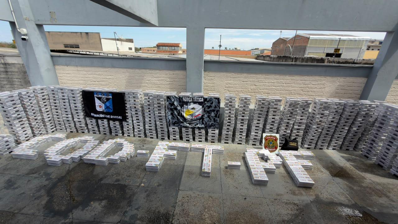 Homem é preso com 500 mil cigarros contrabandeados do Paraguai em Barra do Garças
