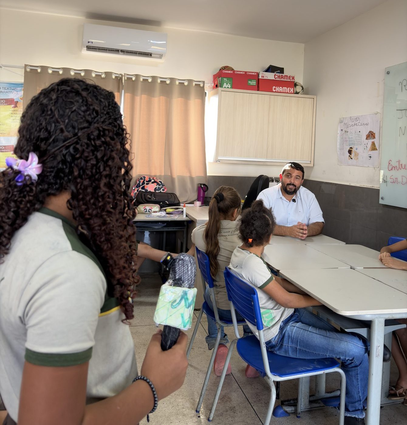 Projeto Repórteres Mirins dá voz a estudantes e fortalece educação em Ribeirãozinho